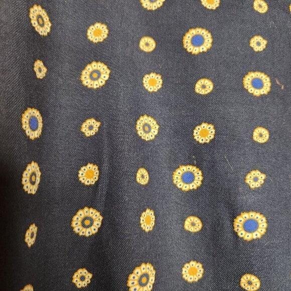 J Crew Minnie 2T Dress Pants Blue/Gold - Picture 3 of 6